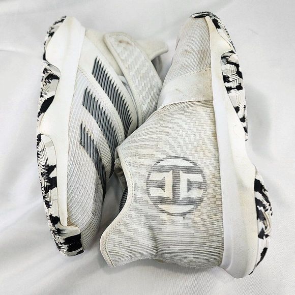 Adidas Harden B/E 3 Cloud White Shoes G26150 Quality Rare Comfort Men Size 5.5 - Picture 4 of 8
